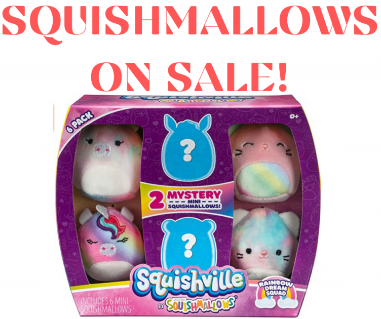 Squishville Squishmallows 6 Pack! HUGE SALE!