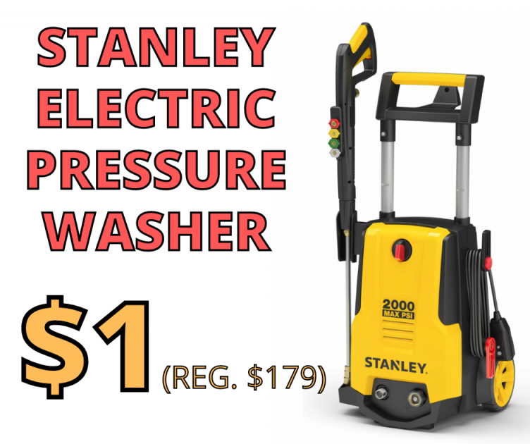 Electric Pressure Washer only $1 At Walmart!