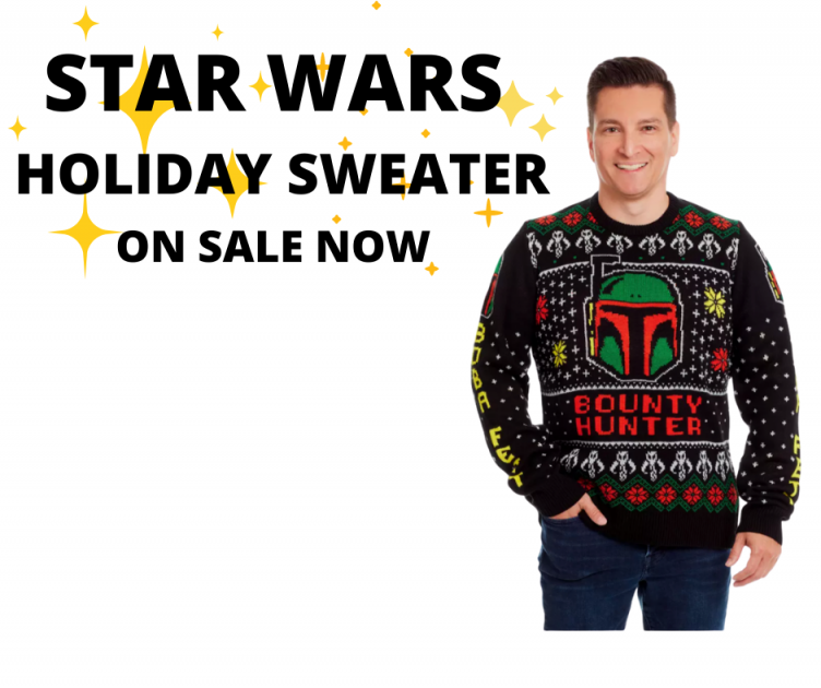STAR WARS Holiday Sweater On Sale!