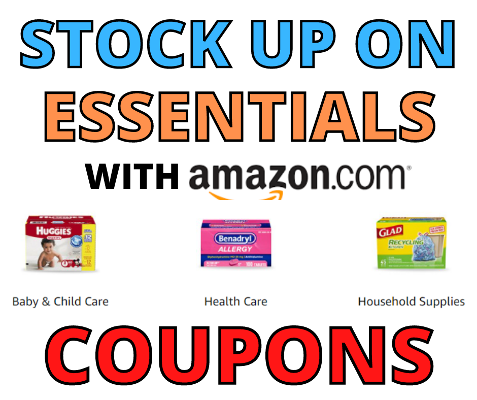 Amazon Coupons – For Essentials, Electronics, Subscribe & Save Plus More