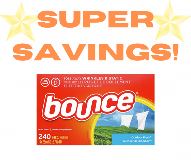 Bounce Fabric Softener On Sale!