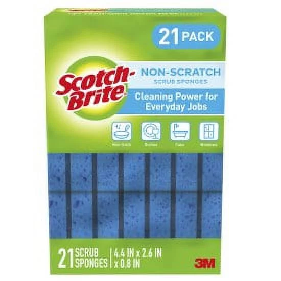 Scotch-Brite Non-Scratch 21ct Sponges Low Price!