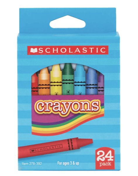 Back To School Crayon Sale