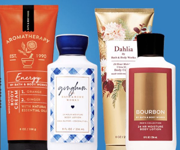 Bath & Body Works All Moisturizers ONLY $4.95! TODAY ONLY!