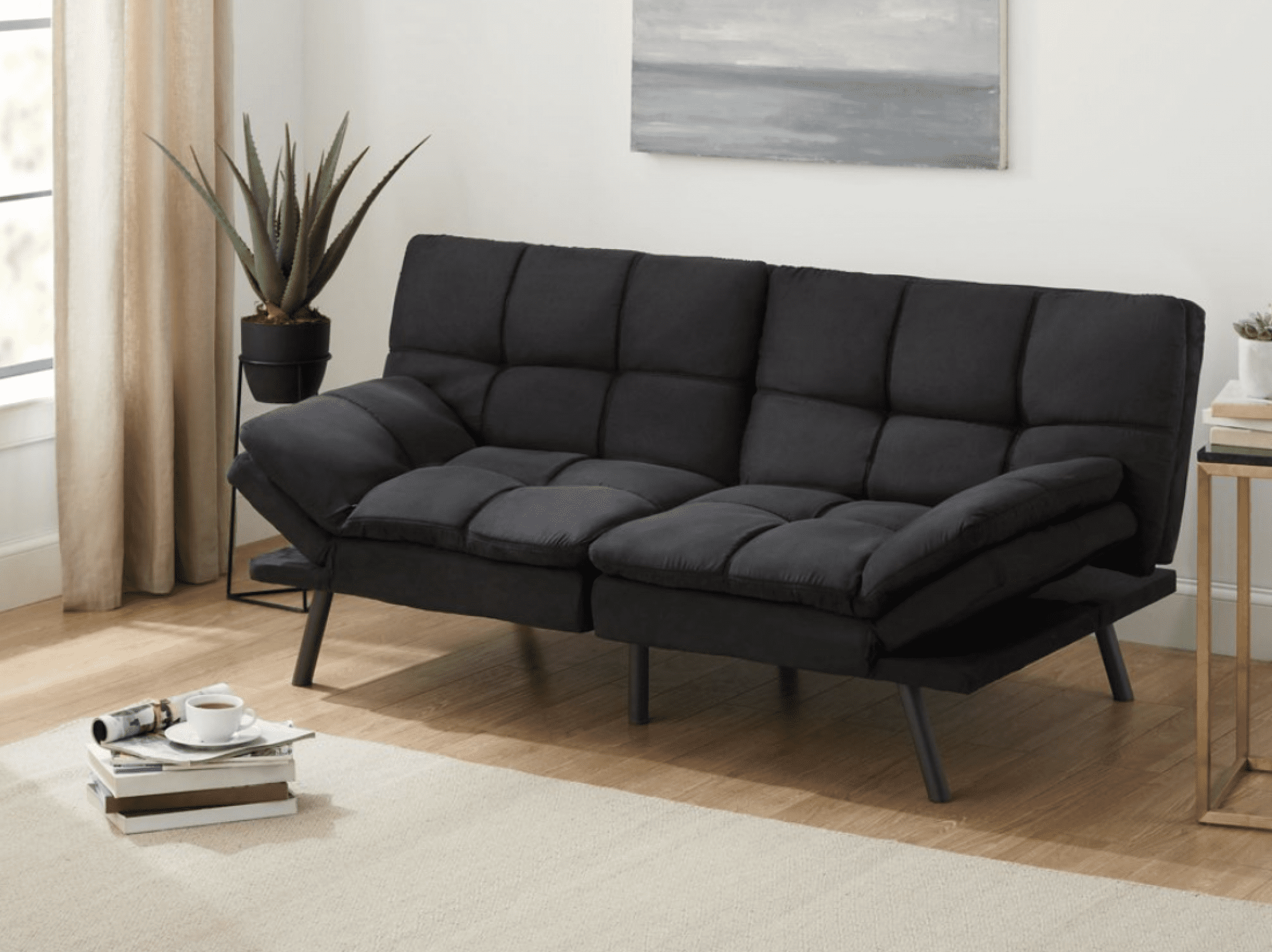 Mainstays Memory Foam Futon Walmart Special Buy!