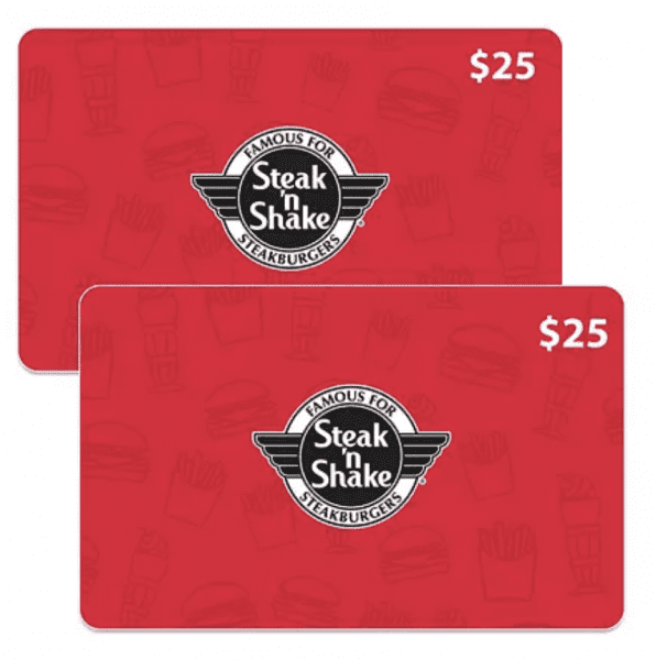 Steak N Shake $50 In Gift Cards For ONLY $37.50 At Sams Club!