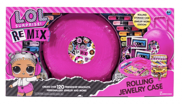 LOL Surprise! REMIX Rolling Jewelry Case Walmart Special Buy!