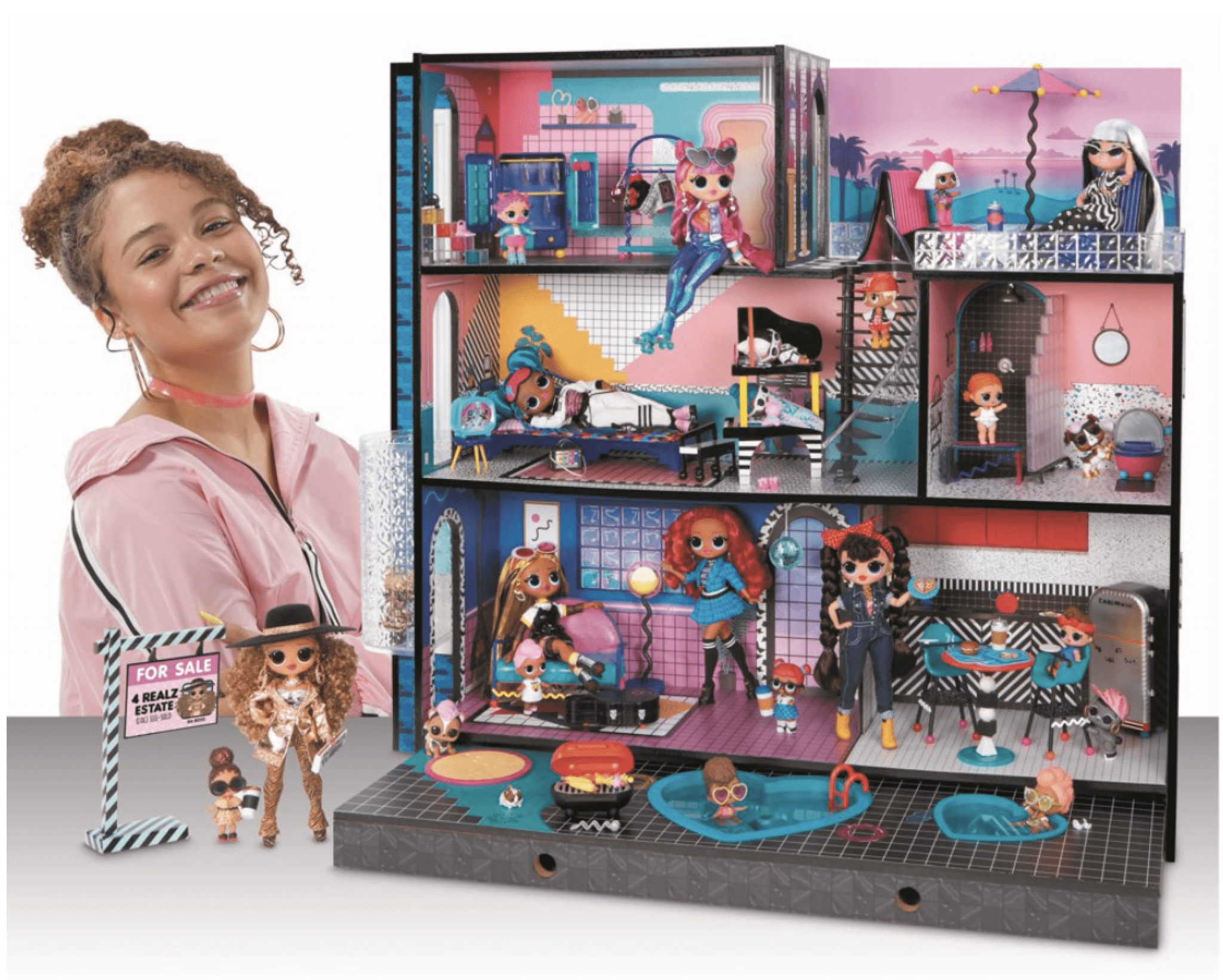 lol dollhouse on amazon