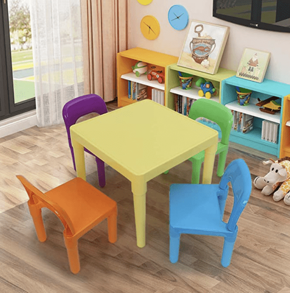 Kids Activity Table And Chair Set 80% Off On Amazon!