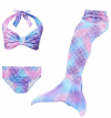 Girls Mermaid 3-Piece Swimsuit Set 70% Off On Amazon!