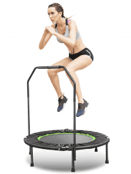 Foldable Exercise Trampoline! HUGE SAVINGS With Coupon!