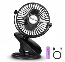 BATTERY OPERATED CLIP ON FAN! HOT SAVINGS ON AMAZON!
