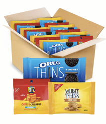 NABISCO COOKIES & CRACKERS VARIETY PACK! FREE ON AMAZON!