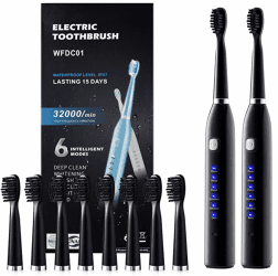 RECHARGEABLE ELECTRIC TOOTHBRUSH! 75% OFF ON AMAZON!