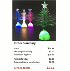 COLORFUL LED TREE LAMP! 90% OFF WITH CODE ON AMAZON!