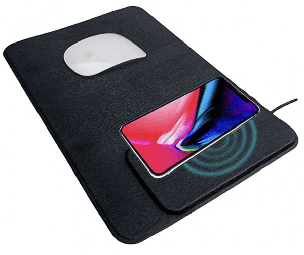 Wireless Charger Mouse Pad Mat Double Discount On Amazon!