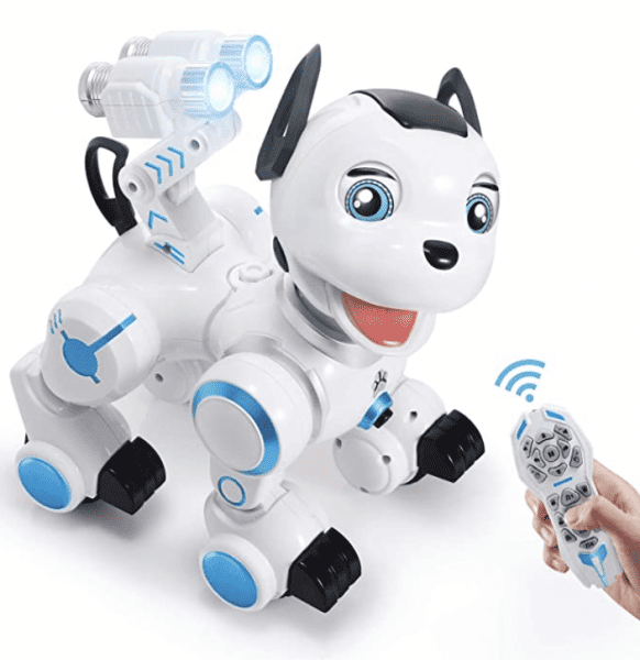 RC INTERACTIVE ROBOT DOG! HUGE SAVINGS ON AMAZON!