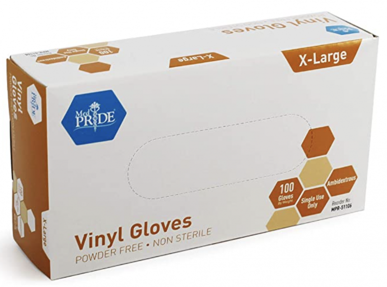 100 Ct Disposable Gloves Under $7 SHIPPED