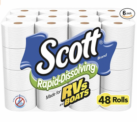 Toilet Paper For RV! Scott’s Rapid-Dissolving! HOT BUY!