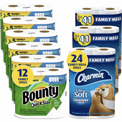 Charmin Ultra Soft Tp & Bounty Paper Towel Bundle! MAJOR SAVINGS!