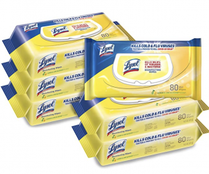 Lysol Disinfecting Wipes! Major Savings On Amazon!