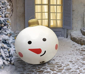 Outdoor Inflatable Christmas Ornaments 80% Off!