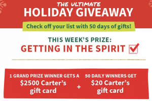 Caters Ultimate Holiday Giveaway Is On!