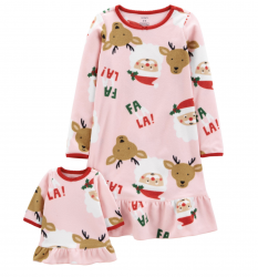 Kids NightGown + Matching Doll Gown!