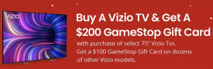 VIZIO TV! Major Savings At Gamestop!