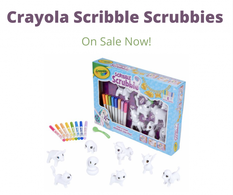 Crayola Scribble Scrubbies On Sale!