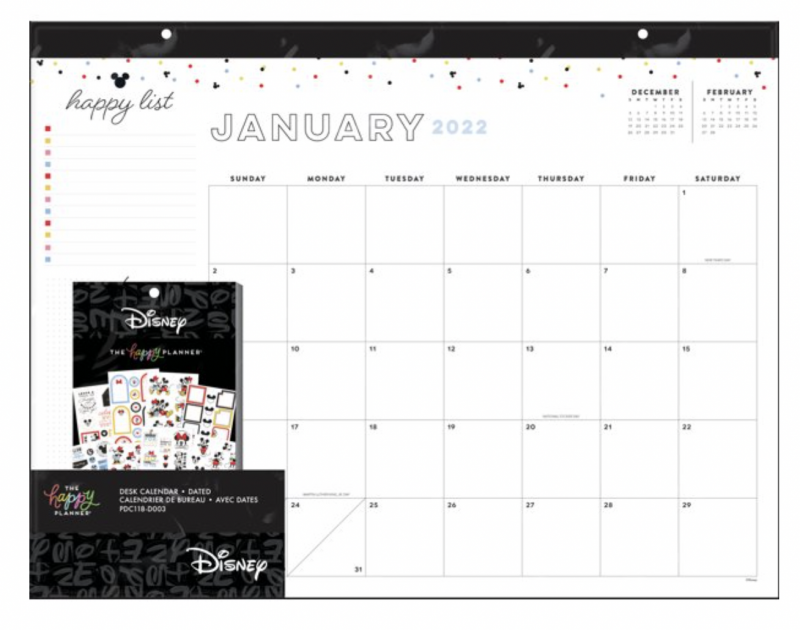 Disney 2022 Calendar On Sale!