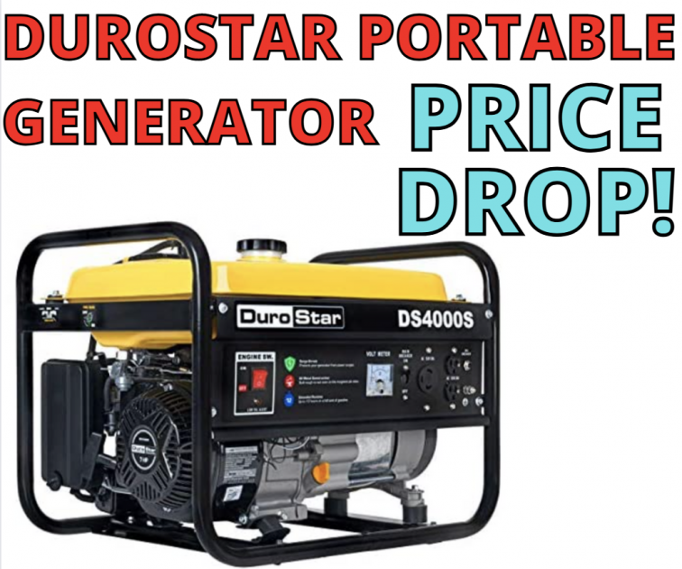 DuroStar Portable Generator! HOT SAVINGS!