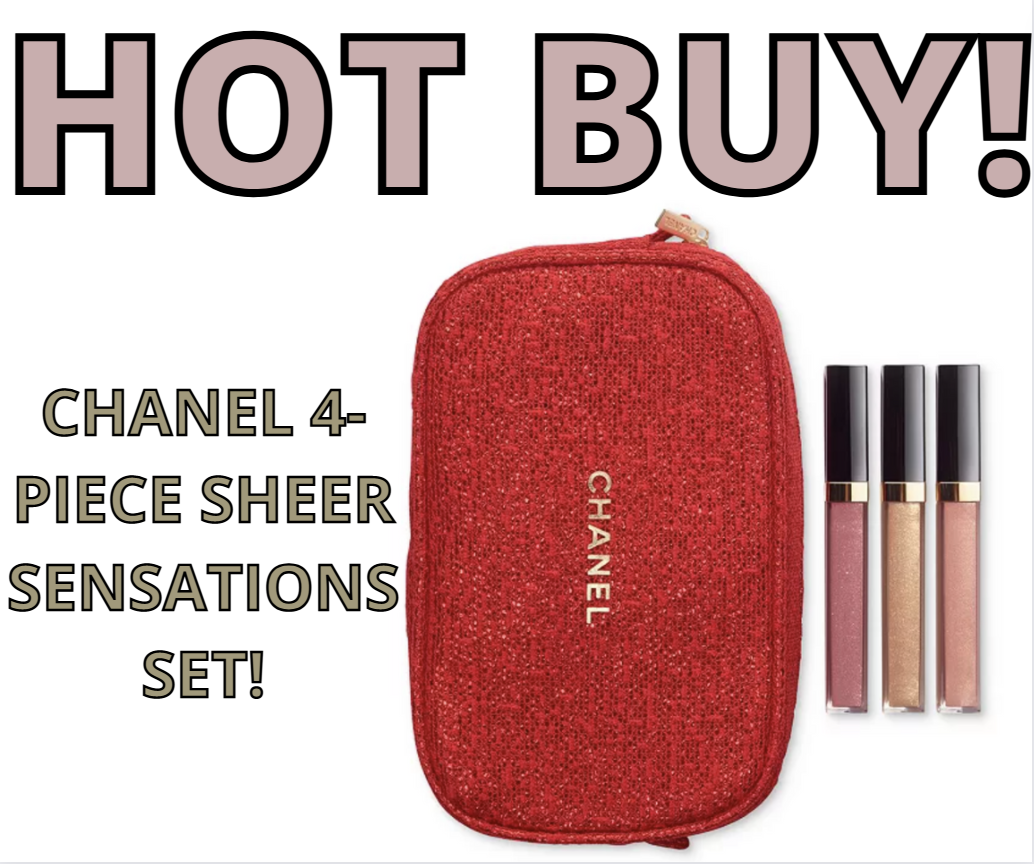 Chanel 4-Pc Sheer Sensation Set! HOT BUY!