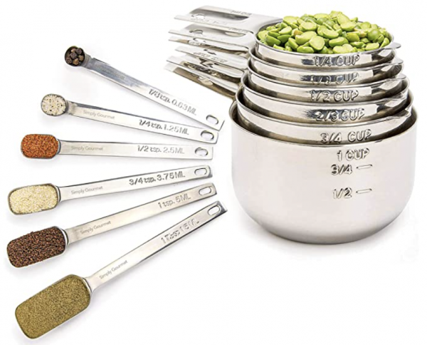 Stainless Steel Measuring Cups! Today Only On Amazon!