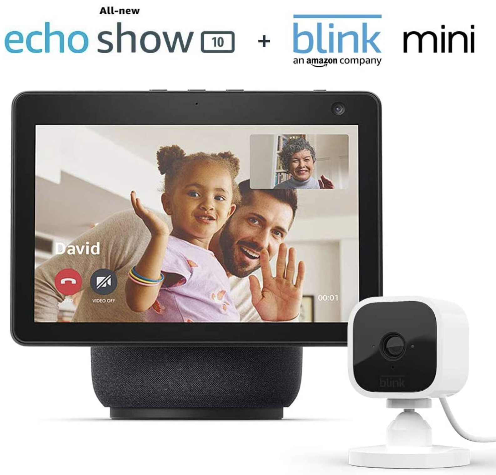 Echo Show 10 With Blink Indoor Camera Bundle Amazon Prime Day Deal