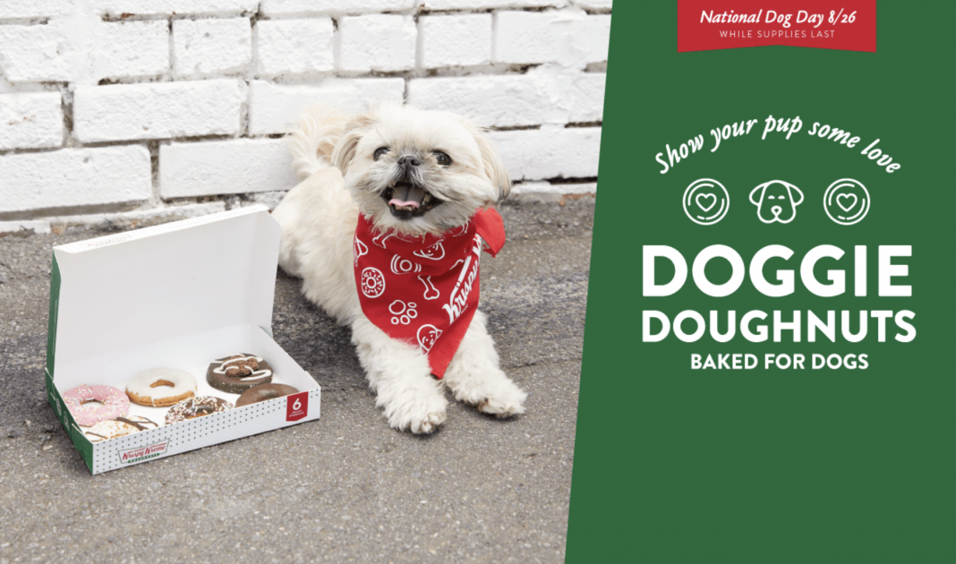 Krispy Kreme Unleashes Doggie Doughnuts 8/26