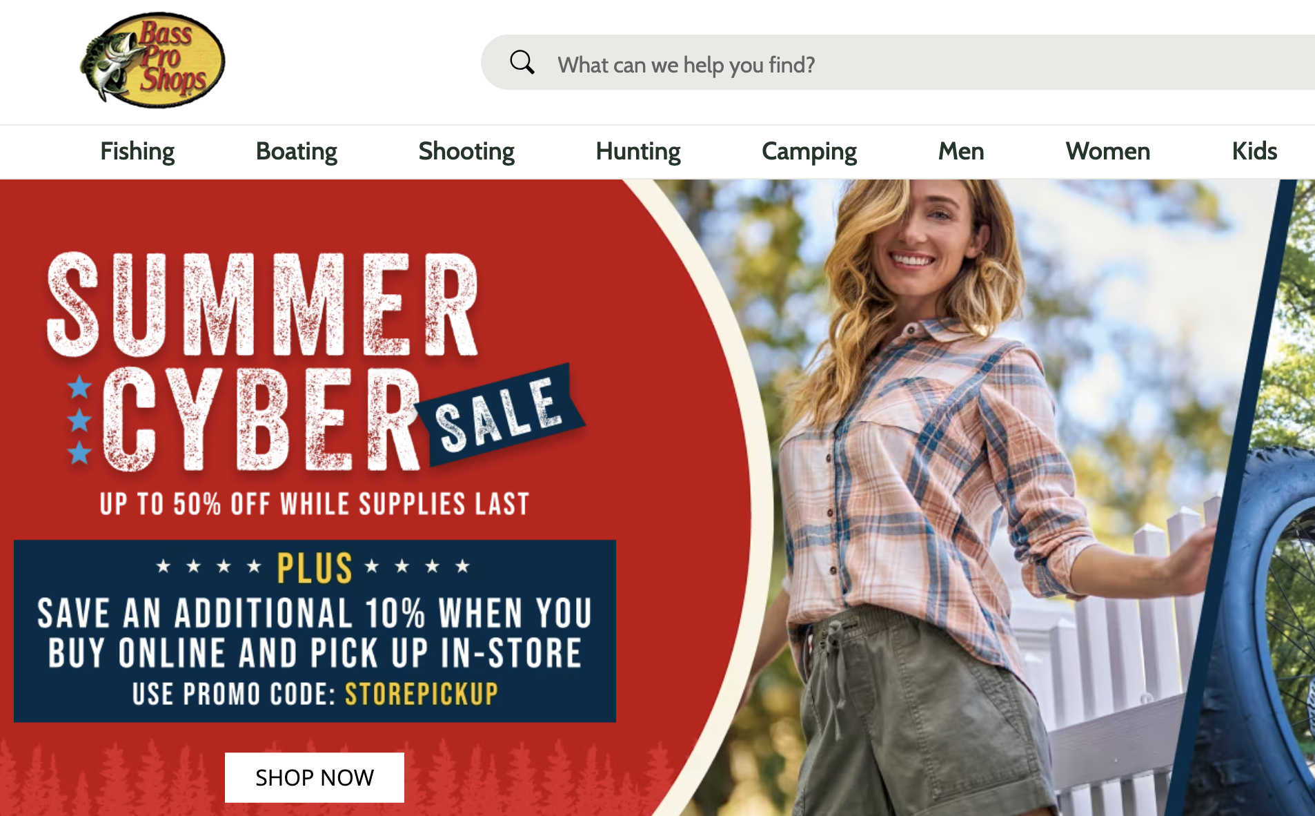 Bass Pro Cyber Sale