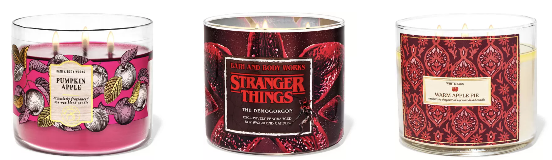 Bath & Body Works 3-Wick Candles