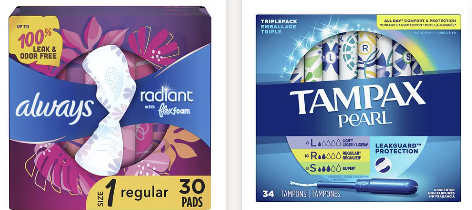 Feminine Care BOGO 50 PERCENT OFF!