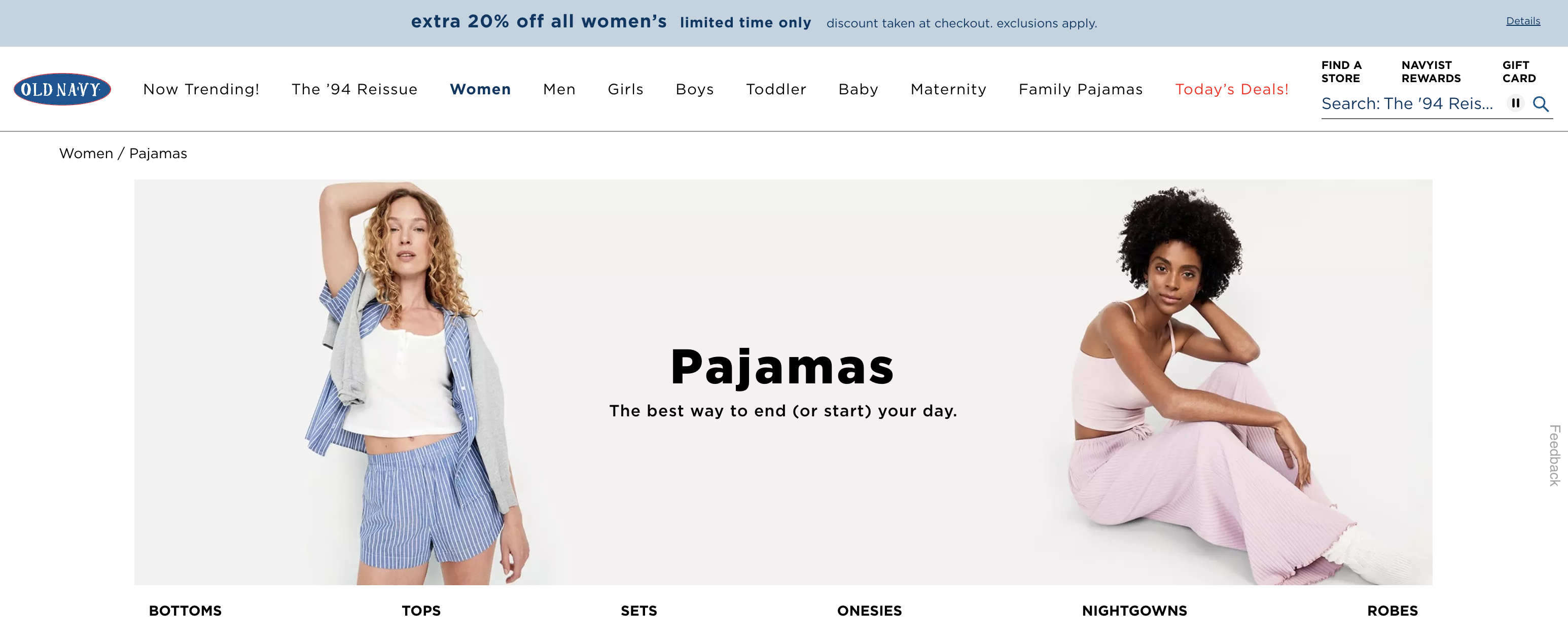 Womens Pajamas and Sleepwear Up To 70% OFF!