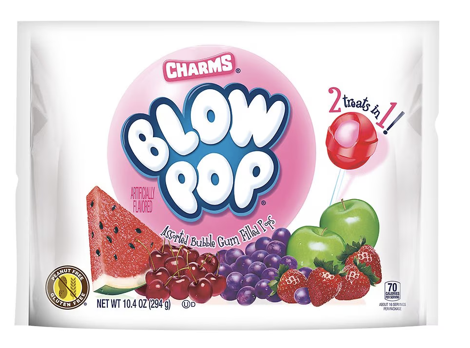 Blow Pop Gum Filled Lollipops ON SALE!