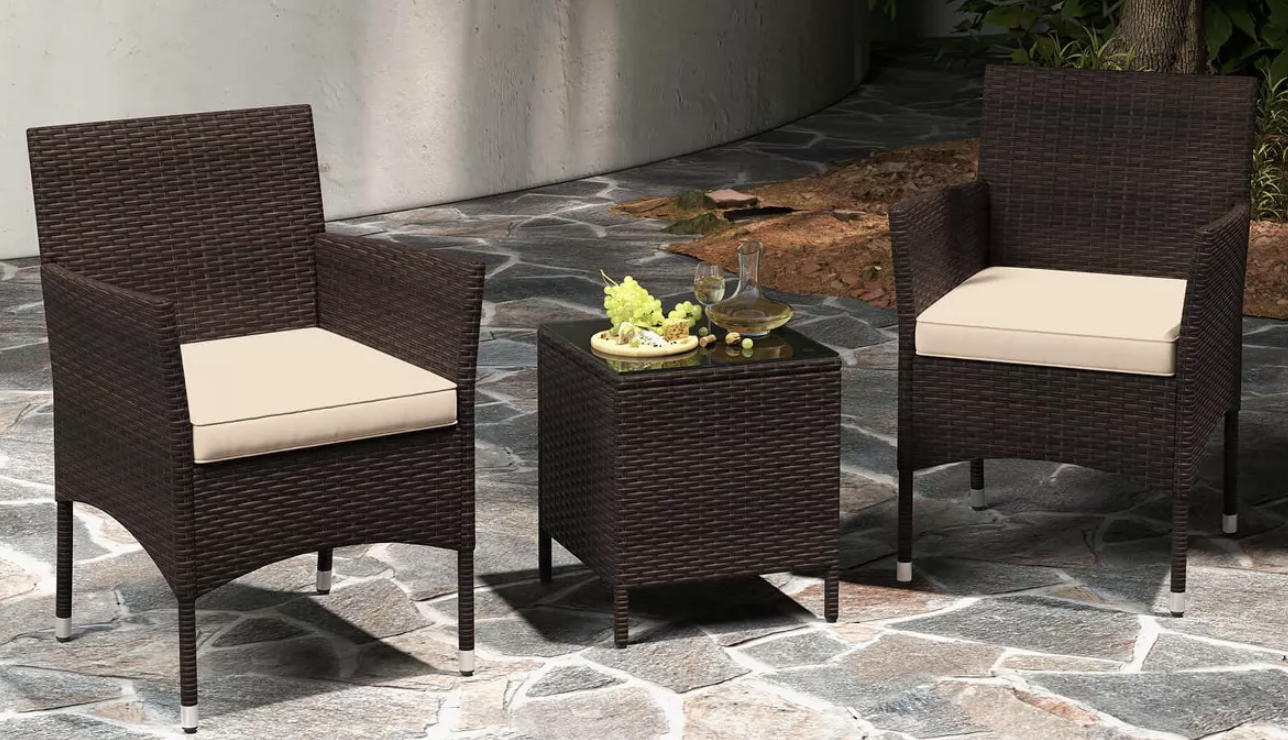 Costway 3 PCS Outdoor Conversation Set ON SALE AT TARGET!