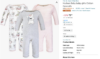 Amazon Hudson Baby Coveralls