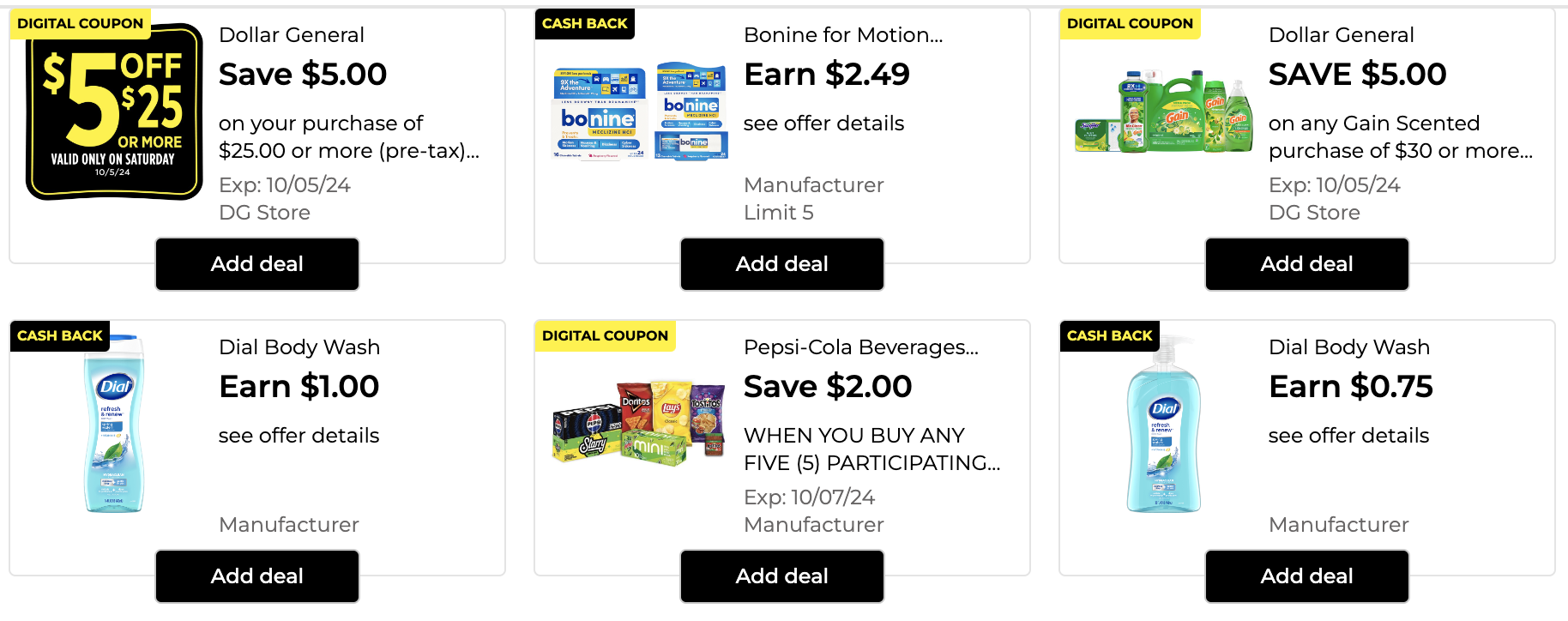 Dollar General Coupons