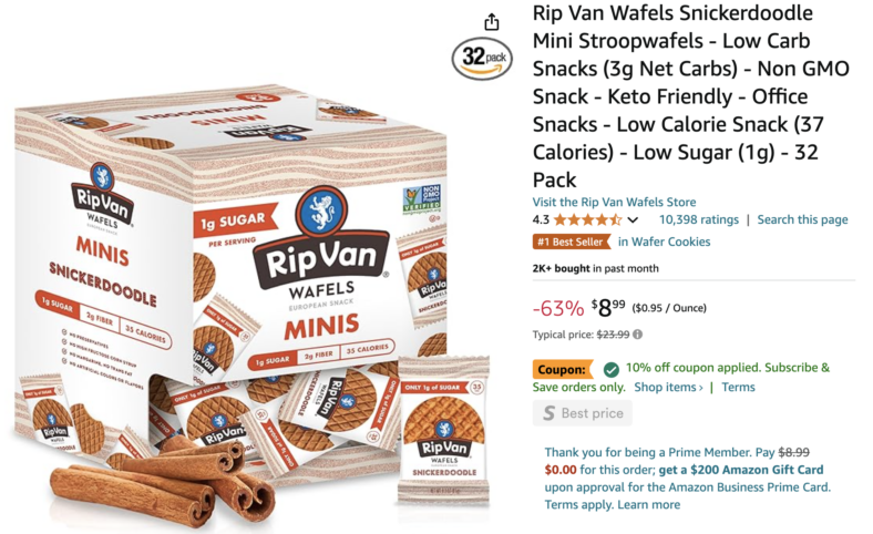 Amazon Rip Van Wafels