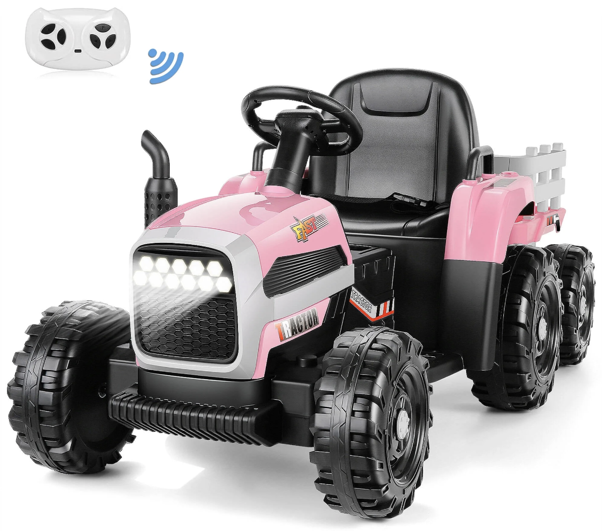 Pink Tractor Ride On Walmart