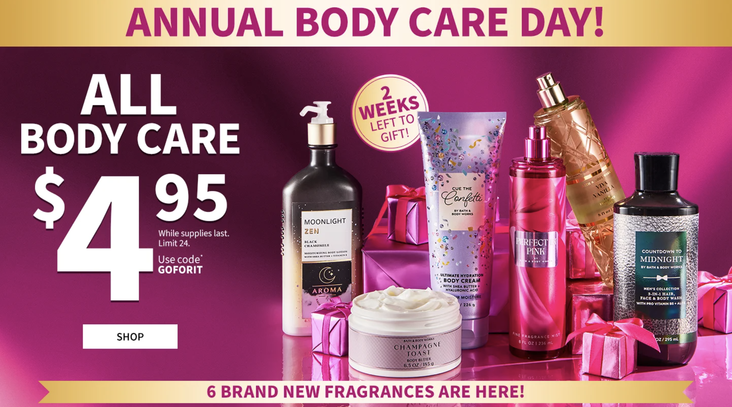 Bath & Body Works All Body Care