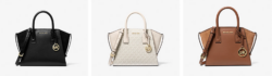 Michael Kors Avril Leather Satchel 82% OFF!