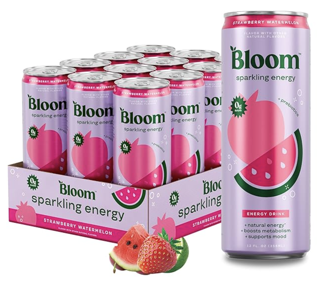 Bloom Nutrition Sparkling Energy Drink PRICE DROP ON AMAZON!