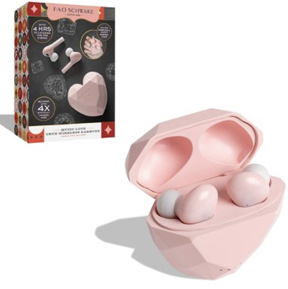 FAO Schwarz Music Love True Bluetooth Wireless Earbuds